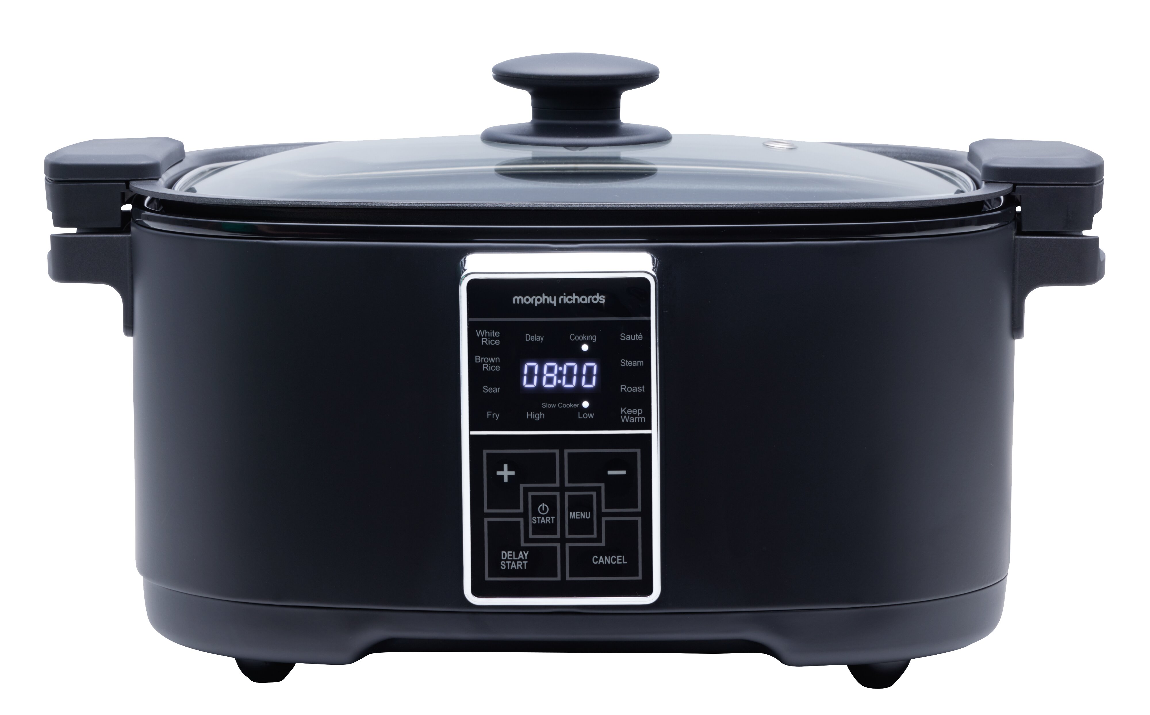 Morphy Richards 6.5L Digital Slow Cooker Matte Black MRDSC6BK