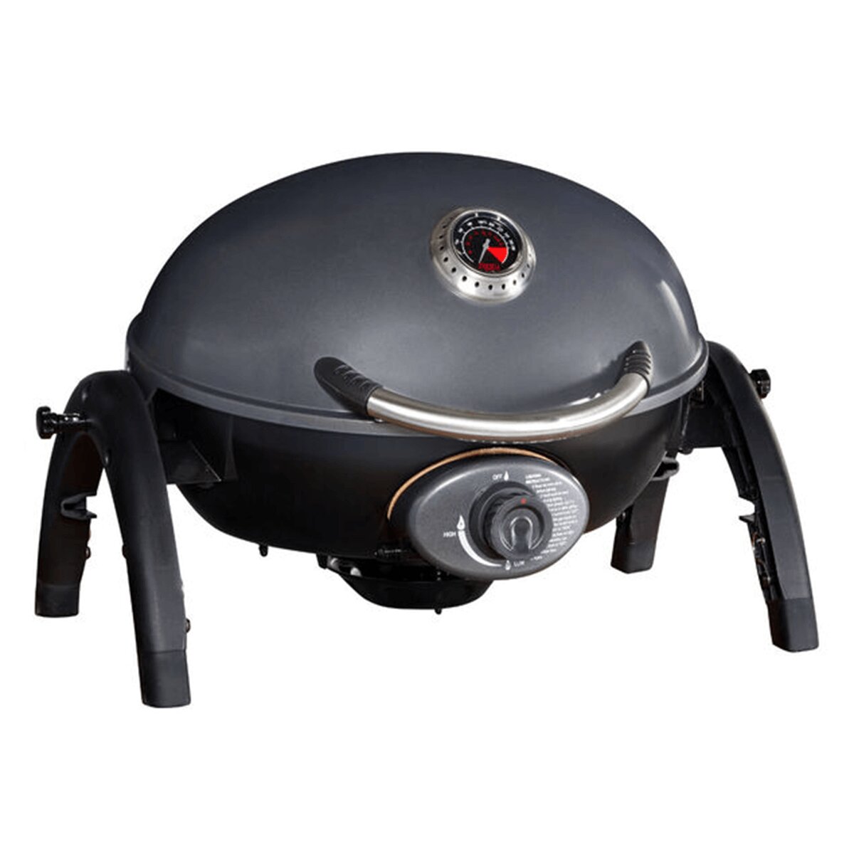 Ziggy 1B Portable LPG BBQ Grey ZG1GC