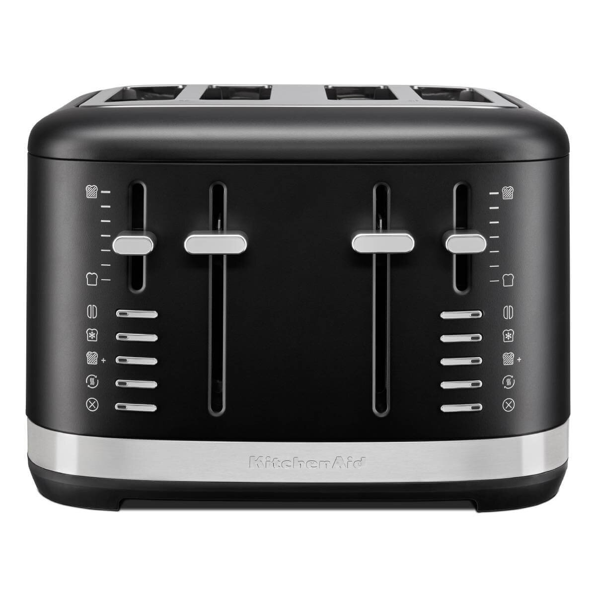 KitchenAid 4 Slice Toaster Black Matte 5KMT4109ABM