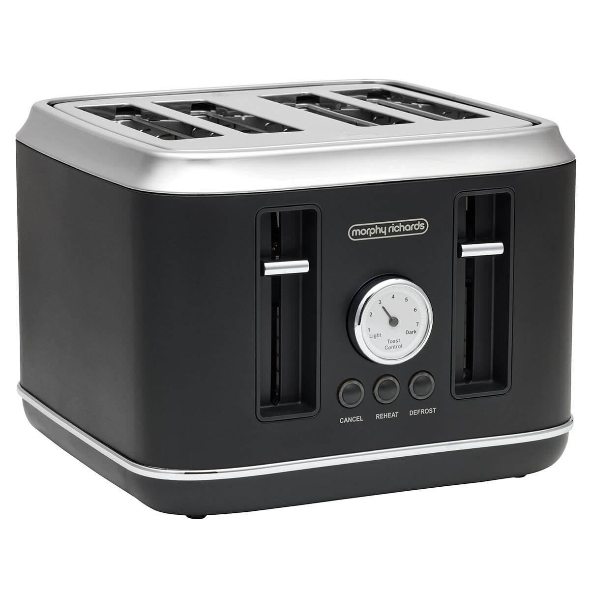 Morphy Richards Boutique Retro Design Four Slice Toaster MRRT4BK