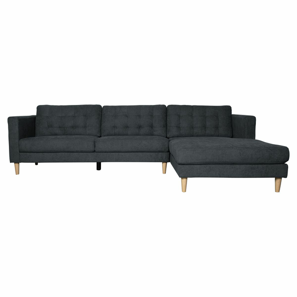 charcoal grey chaise lounge